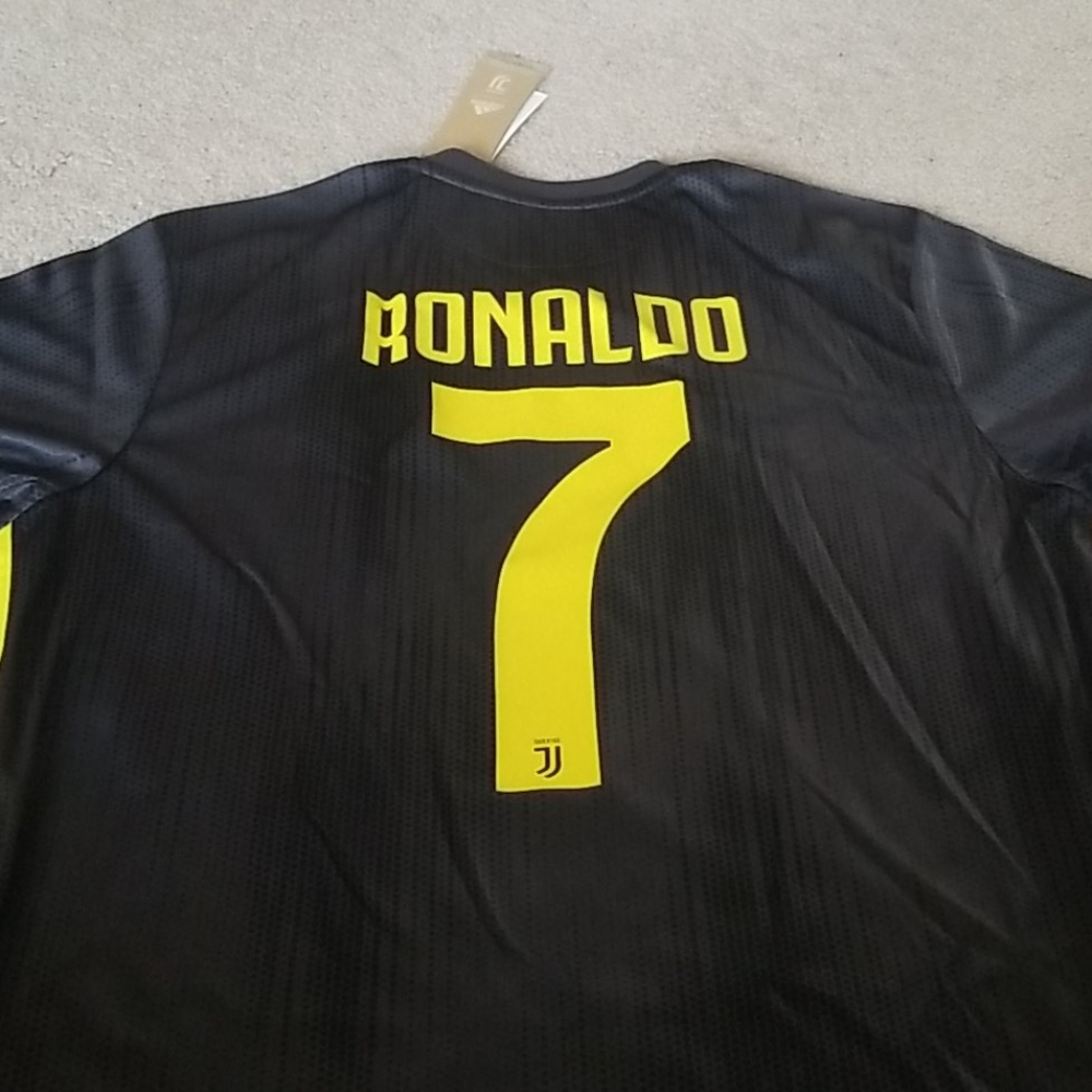 🌲Men's large juventus ronaldo jersey - Picture 5 of 8
